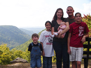 Chris Honaker family